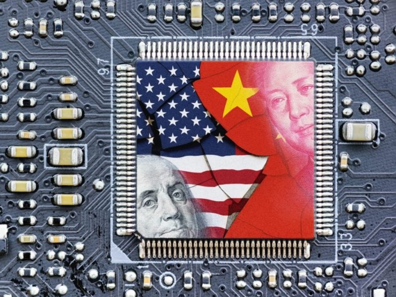اختلاف چین و امریکا تراشه هوش مصنوعی