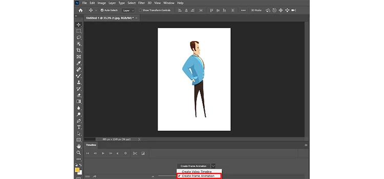 Create frame animation