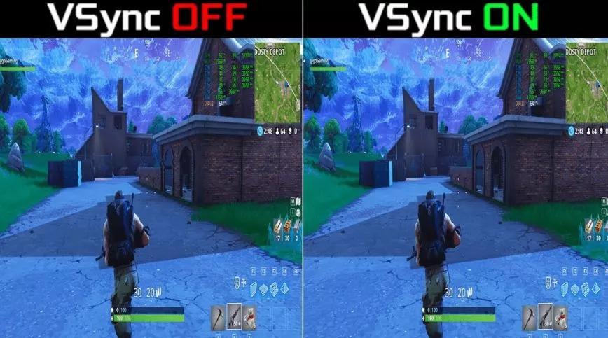 تاثیر V-Sync در تنظیمات گرافیکی بازی