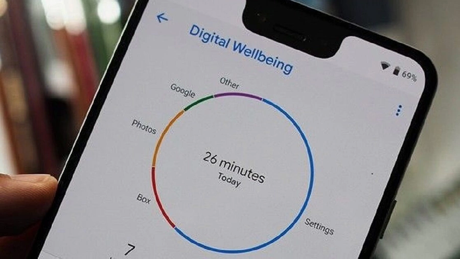 Google-Digital-Wellbeing روی گوشی اندروید - سلامت دیجیتالی