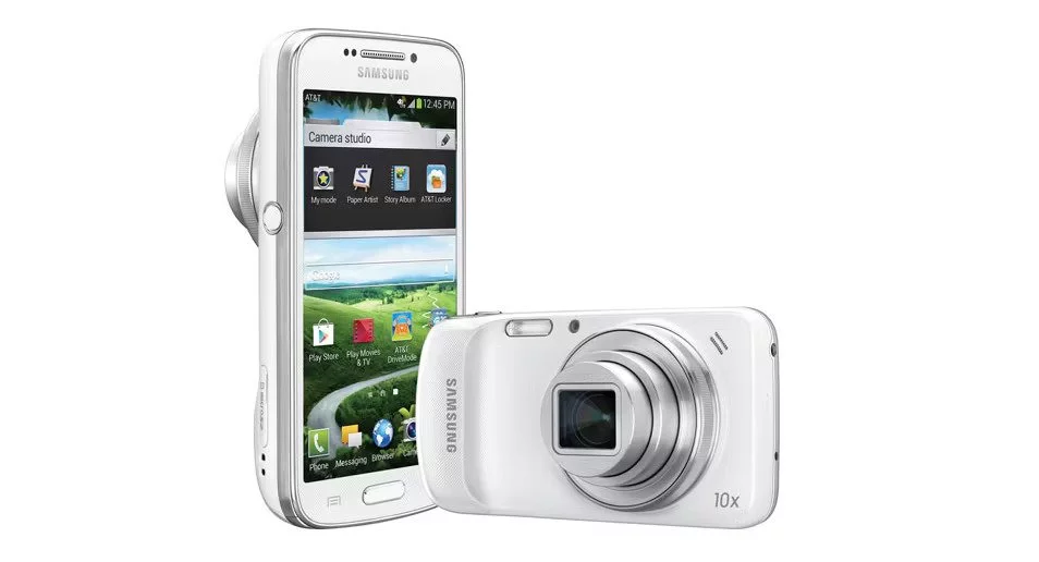 گوشی موبایل قدیمی عجیب  Samsung  گلکسی اس 4 زوم Galaxy S4 Zoom