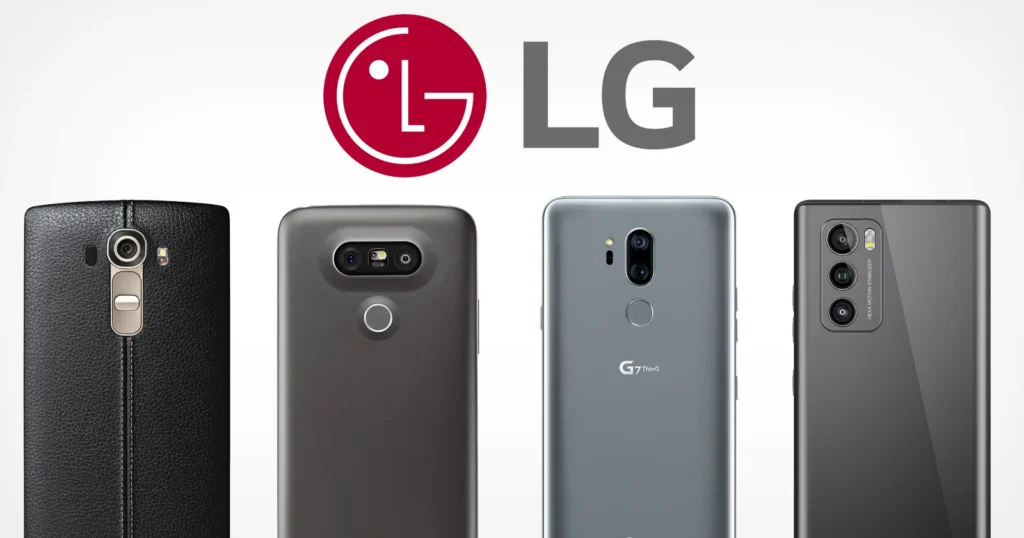 گوشی های ال جی LG mobile