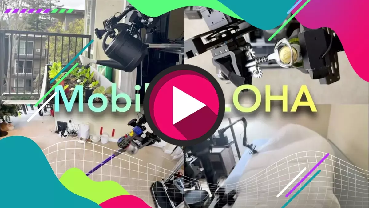 ربات Mobile Aloha تمام کارهای خانه شما را با نظم انجام می دهد