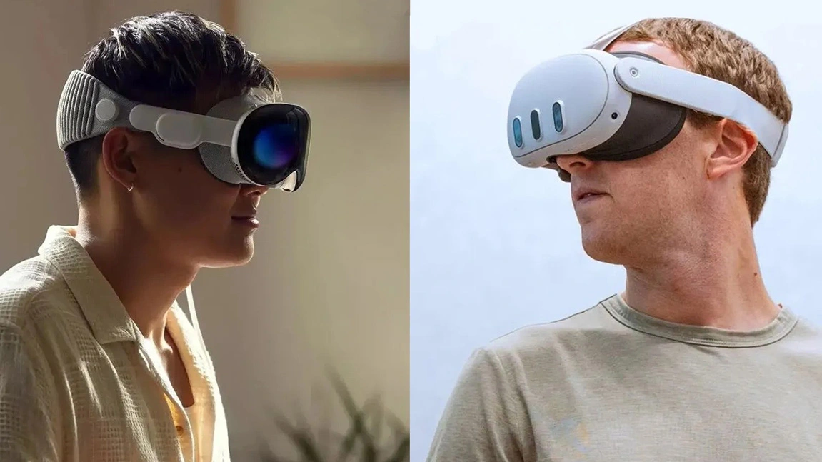رقبای اپل Vision Pro شرکت‌های سازنده عینک واقعیت مجازی