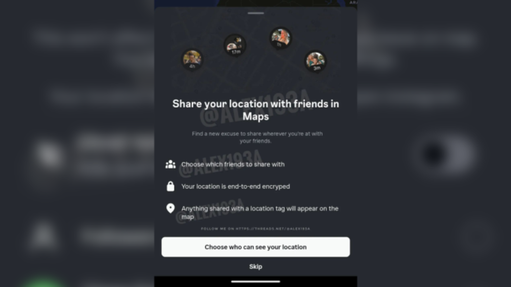 رسانه TechCrunch اشاره فاش کرد که  متا قابلیت Friend Map را تایید نمود