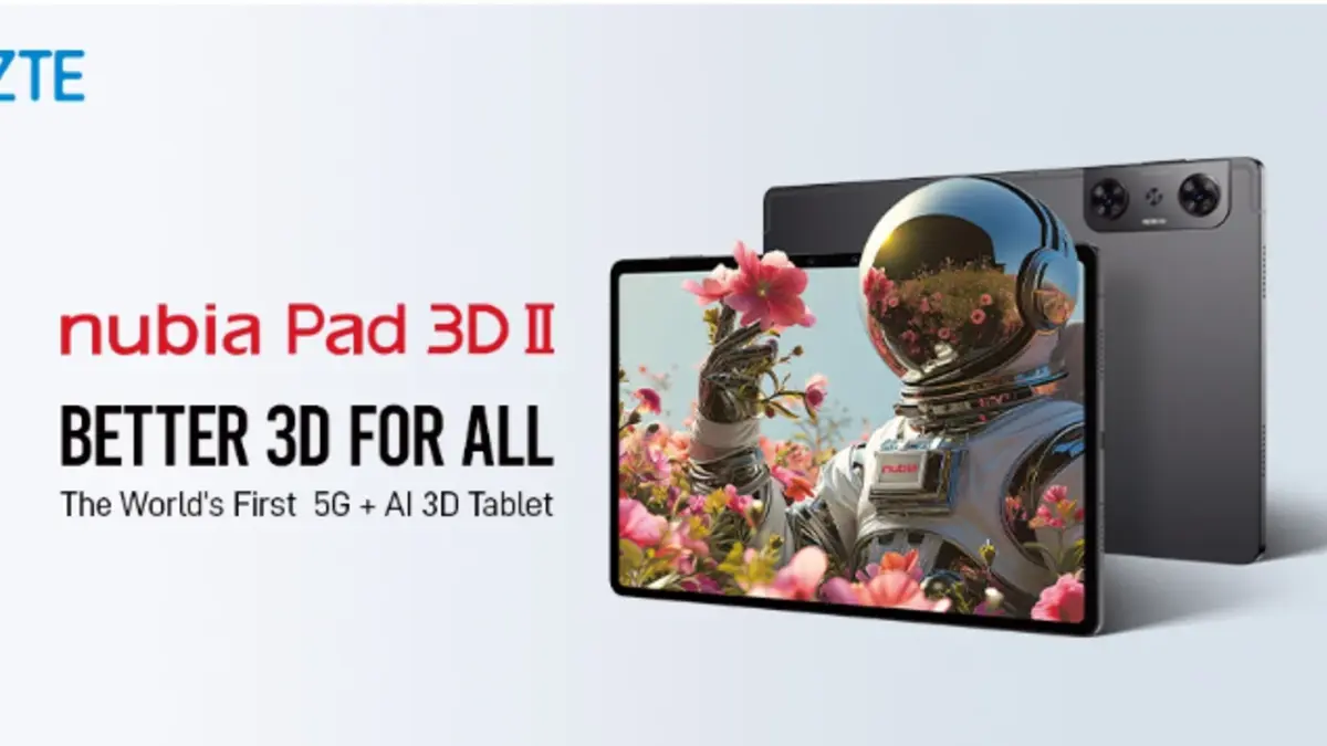 Nubia Pad 3D II به فناوری Neovision 3D Anytime تجهیز شده