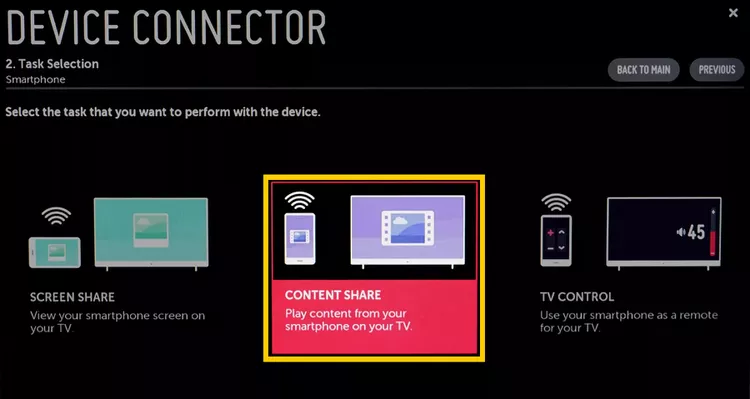 اتصال گوشی هوشمند با Device Connector