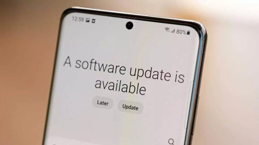بهروز رسانی Software Update گلکسی سامسونگ