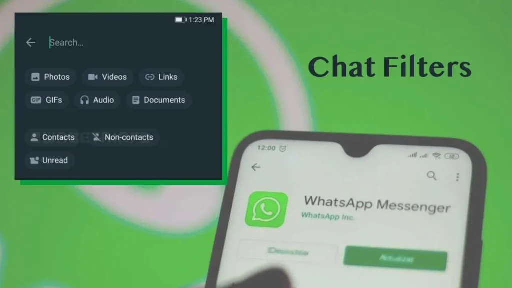 ویژگی فیلترهای چت واتساپ راهاندازی شد