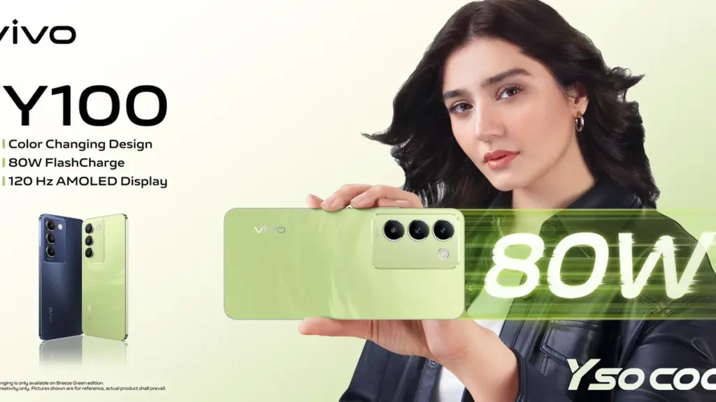 ویوو گوشی Y100 4G را با سرعت شارژ 80 واتی معرفی کرد