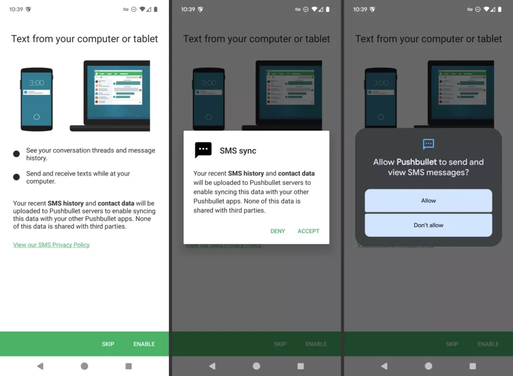 استفاده از برنامه Pushbullet برای ارسال پیامک با کامپیوتر - لاگ‌مدیا مجله شبکه و امنیت