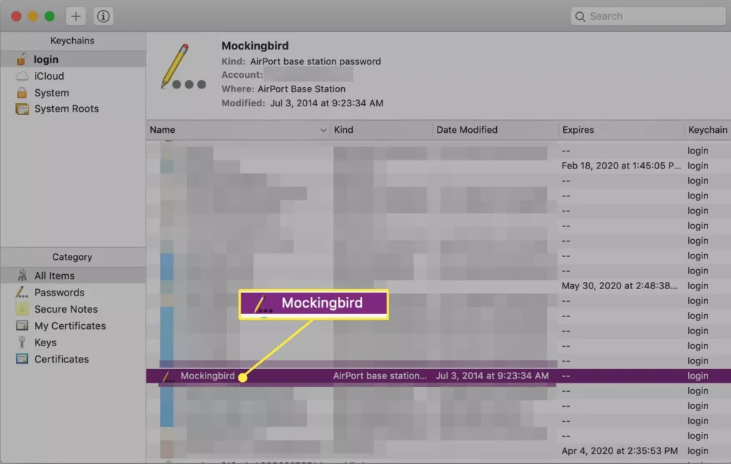 گزینه System شبکه فعال در مک