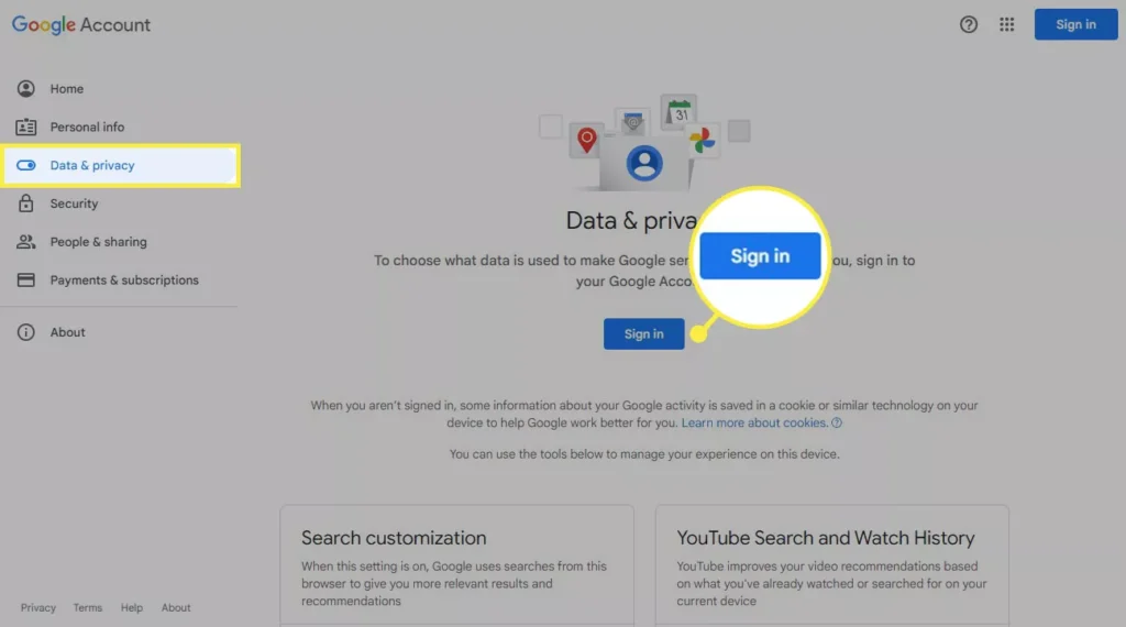 بستن حساب اکانت گوگل - لاگمدیا