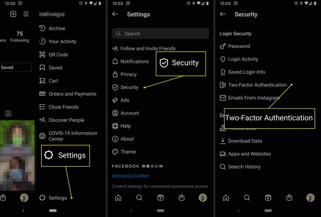 وارد کردن شماره موبایل در اینستاگرام برای جلوگیری از هک شدن - لاگمدیا