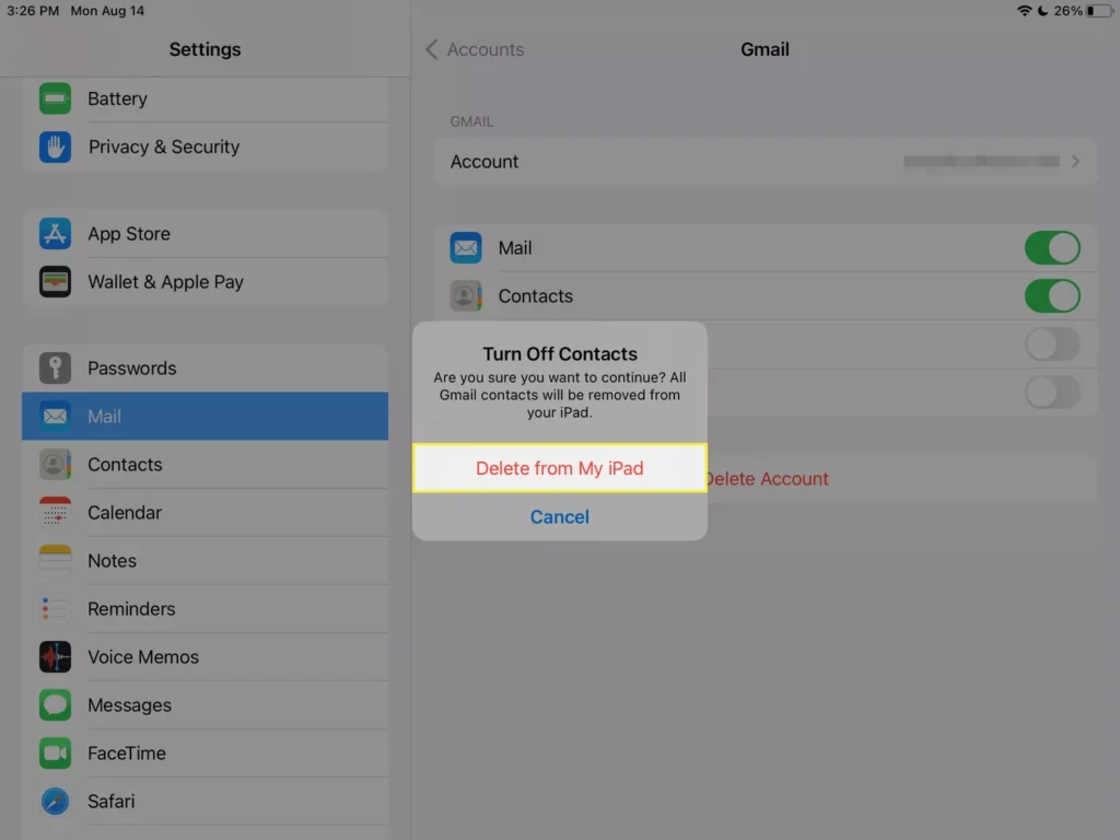 با انتخاب حذف از آیفون من (Delete from My iPhone) - لاگمدیا