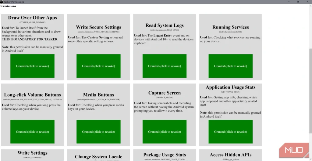 مجوزهای خودکار با tasker اندروید - لالگ‌مدیا