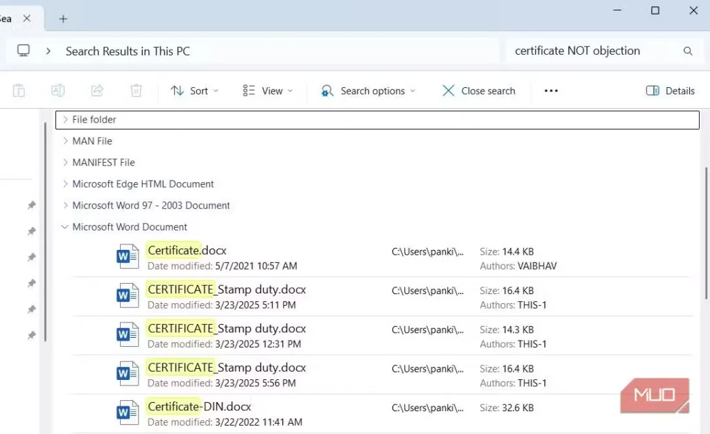 پیدا کردن سریع فایل در ویندوز - لاگمدیا