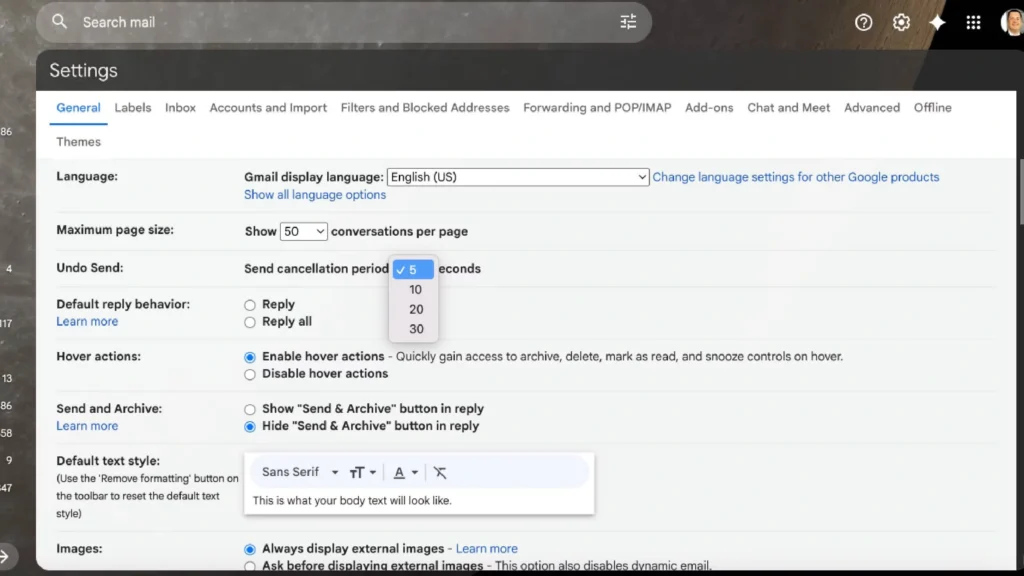 چگونه ارسال ایمیل را لغو کنیم | لاگمدیا