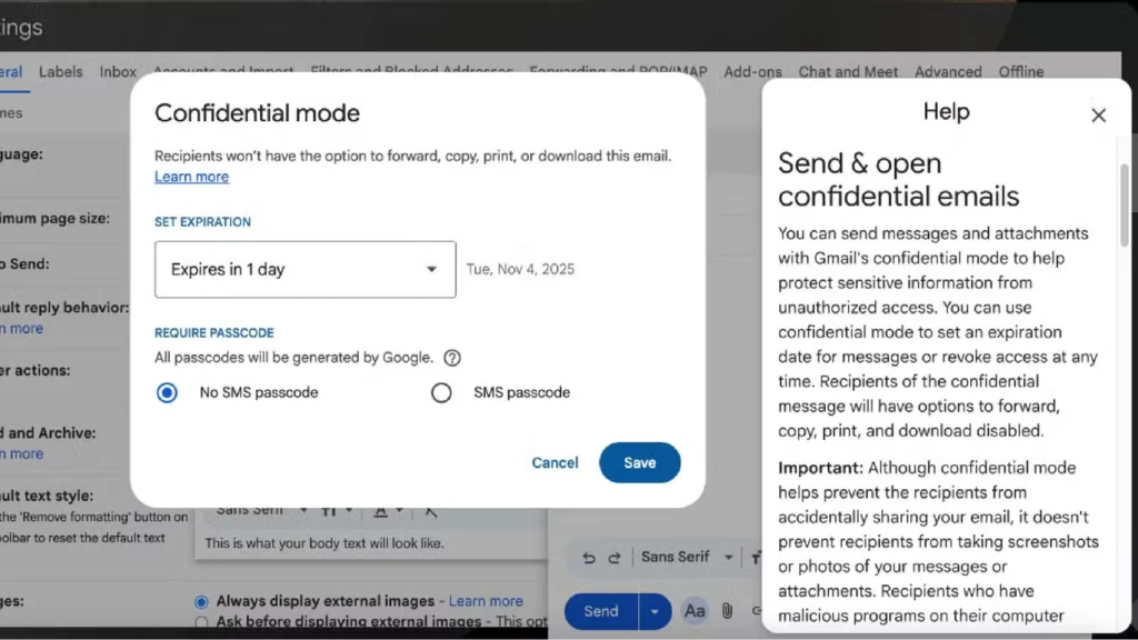 تنظیم زمان ارسال جیمیل - لغو ارسال جیمیل - لاگمدیا