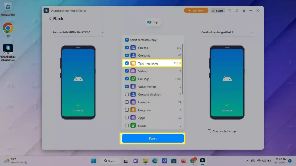 چگونه با کبل پیامک ها را به گوشی منتقل کنیم