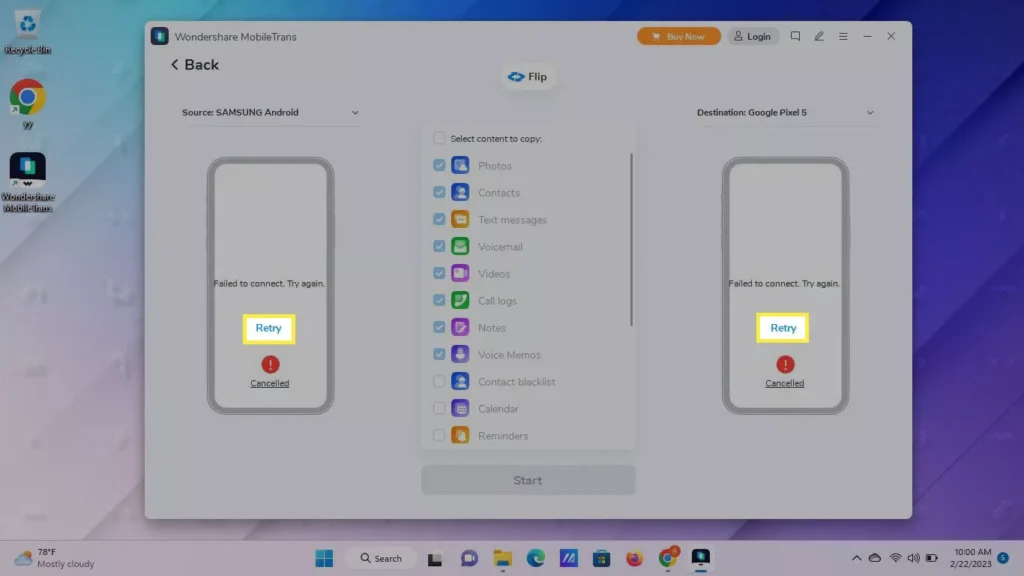 ریختن پیامک ها از یک گوشی به گوشی دیگر در اندروید