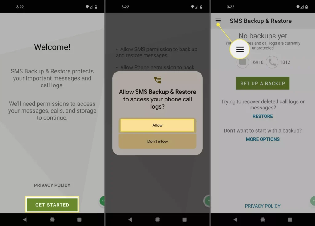 نحوه انتقال پیامکهای اندروید بهصورت بیسیم