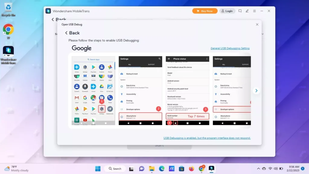 حالت توسعهدهنده اندروید (Android Developer Mode)