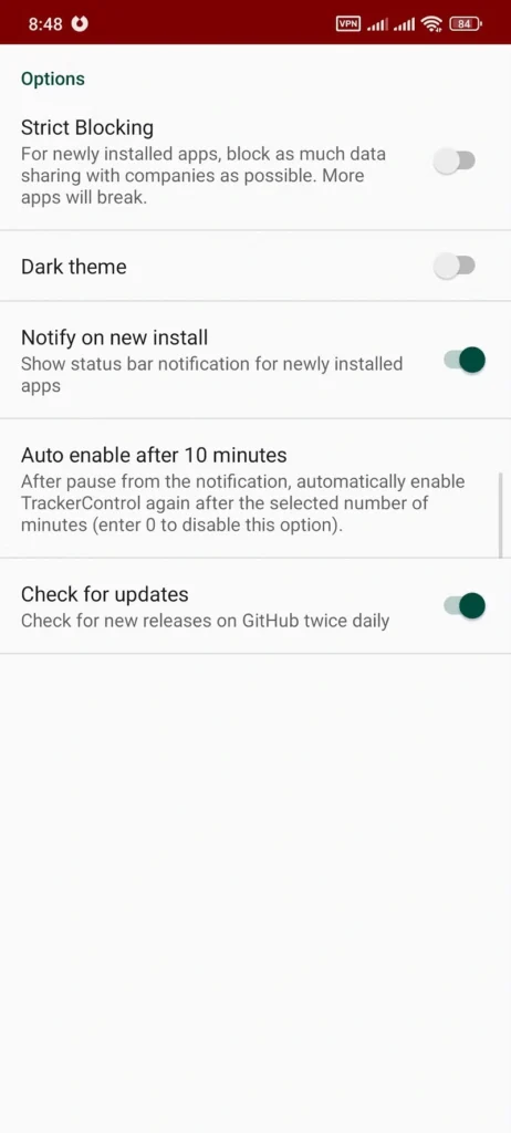 چگونه نرم افزار TrackerControl را استفاده کنیم | لاگ‌مدیا