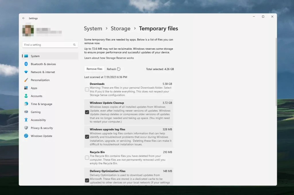 چگونه فایل های موقتی ویندوز را که جا گرفته اند را پاک کنیم - لاگ‌مدیا