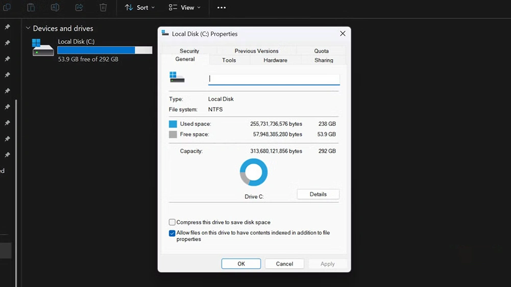 استفاده از CompactOS برای خالی کردن فایل های اضافی در ویندوز - لاگ‌مدیا