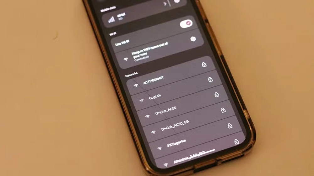 امنیت شبکه وای فای از روی انتخاب نام وای فای