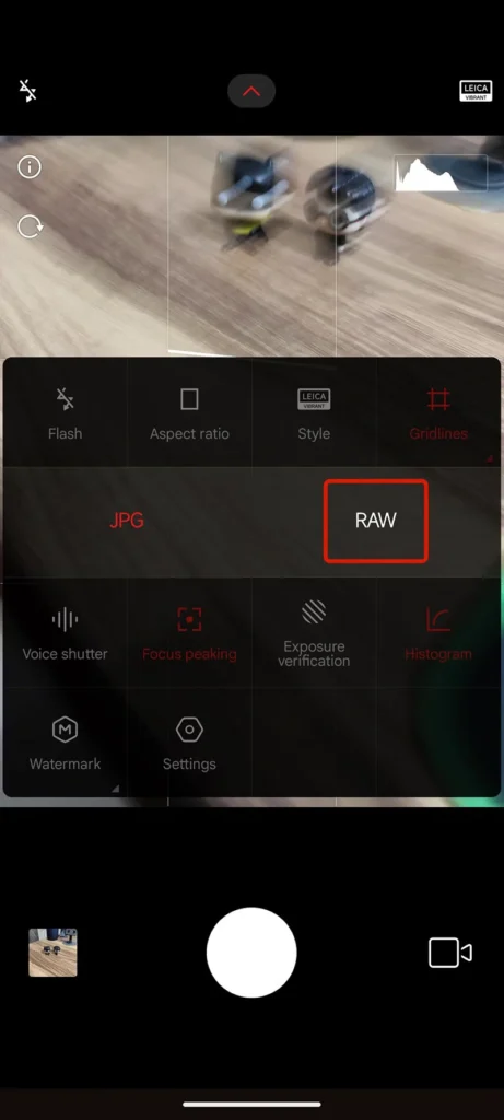 گرفتن با فرمت های مختلف با گوشی موبایل - لاگمدیا