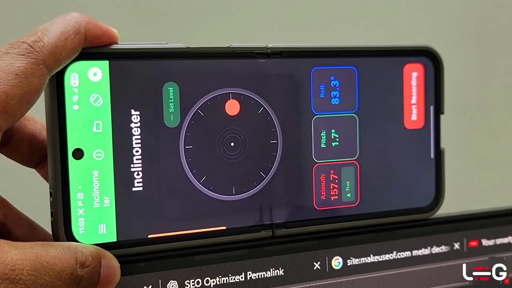 تبدیل موبایل به شتاب سنج و تبدیل موبایل به تراز سنج - لاگ‌مدیا