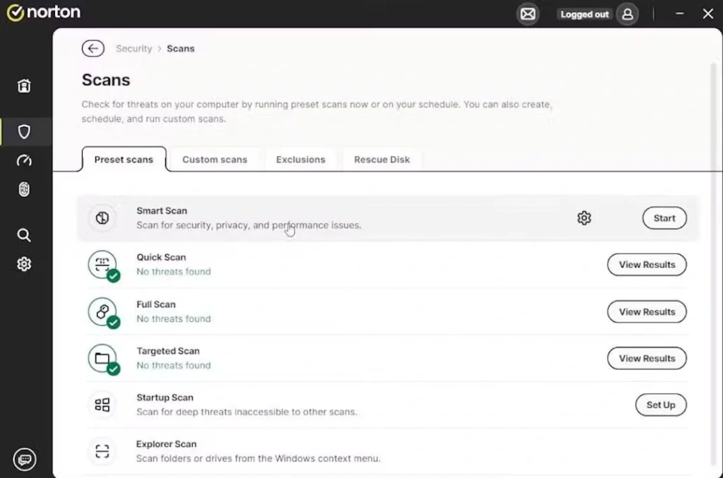 اسکن کردن آنتی ویروس برای بالا بردن سرعت ویندوز سیستم - لاگمدیا