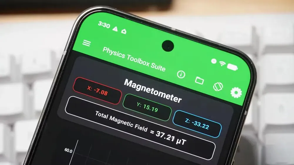 فلزیاب گوشی موبایل - لاگ‌مدیا
